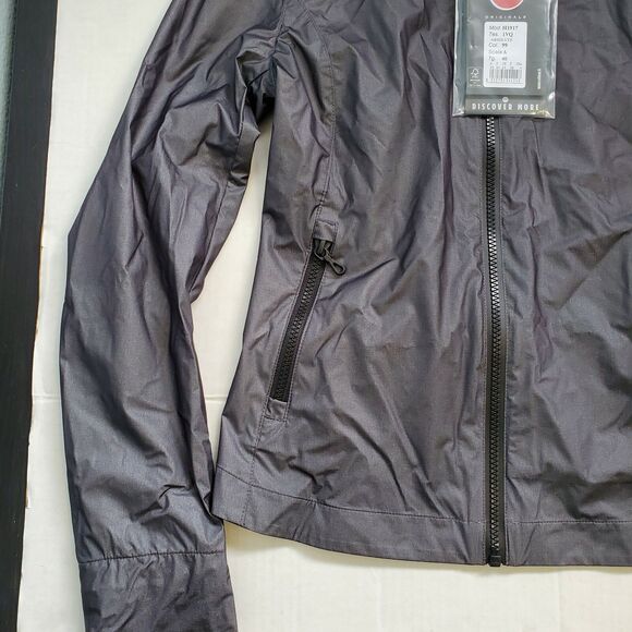 Colmar Slim Fit Jacket With Gathered Collar Code 1917 1VQ ES21 99 Black Sz 4 NWT - Picture 5 of 11